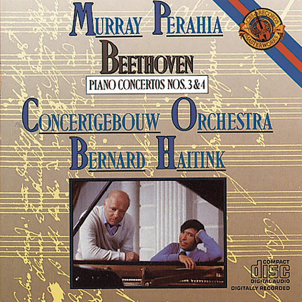 Ludwig van Beethoven - Murray Perahia, Concertgebouworkest, Bernard Haitink - Piano Concertos Nos. 3 & 4 (CD, Album) (Near Mint (NM or M-)) - Image 2