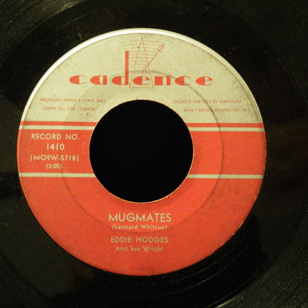 Eddie Hodges - Bandit Of My Dreams (7", Single) (Near Mint (NM or M-)) - Image 2