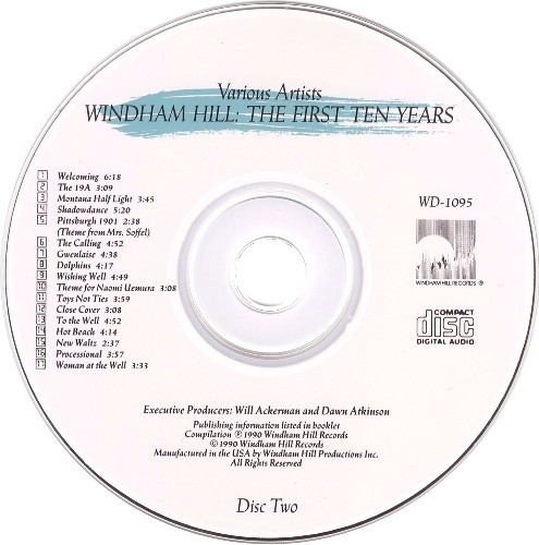 Various - Windham Hill: The First Ten Years (2xCD, Comp) (Near Mint (NM or M-)) - Image 4