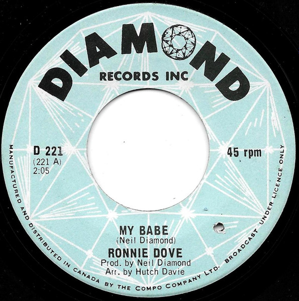 Ronnie Dove - My Babe (7") (Very Good Plus (VG+))