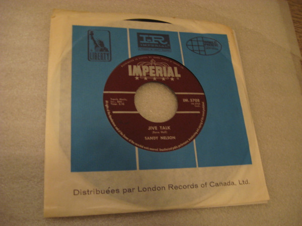 Sandy Nelson - Cool Operator / Jive Talk (7", Single) (Near Mint (NM or M-)) - Image 4
