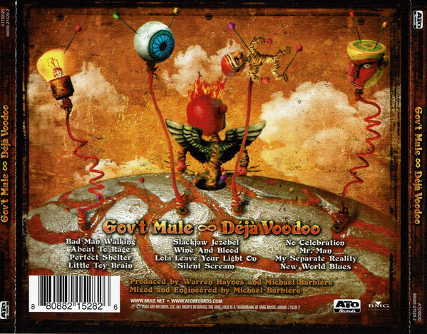 Gov't Mule - Déjà Voodoo / Mo' Voodoo (CD, Album, RE + CD, EP, RE) (Very Good Plus (VG+)) - Image 2
