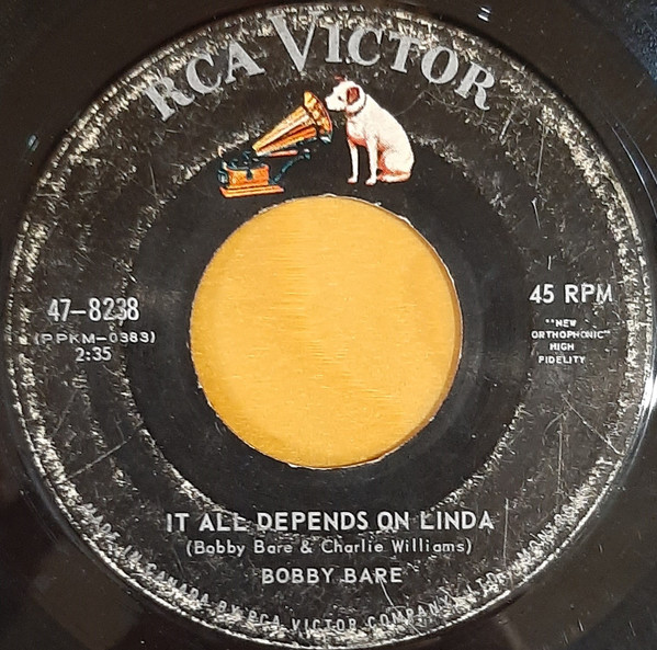 Bobby Bare - 500 Miles Away From Home (7", Single) (Near Mint (NM or M-)) - Image 2