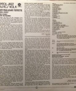 Alternative view of Gerry Mulligan Tentette - Walking Shoes (LP, Comp, Mono, ora) (Near Mint (NM or M-))