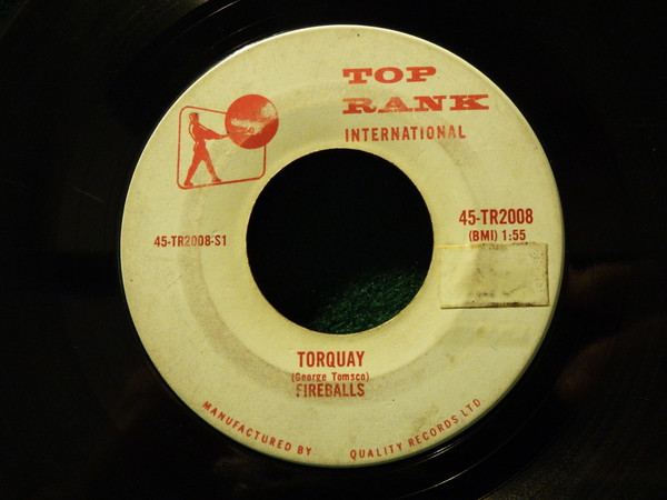 The Fireballs - Torquay (7", Single) (Very Good (VG))