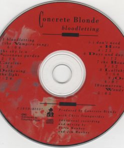 Concrete Blonde - Bloodletting (CD, Album, Club) (Near Mint (NM or M-)) - Image 3