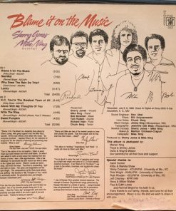 Alternative view of Sherry Jones - Mike Ning Quintet - Blame It On The Music (LP) (Near Mint (NM or M-))