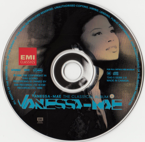Vanessa-Mae - The Classical Album 1 (CD, Album) (Near Mint (NM or M-)) - Image 4