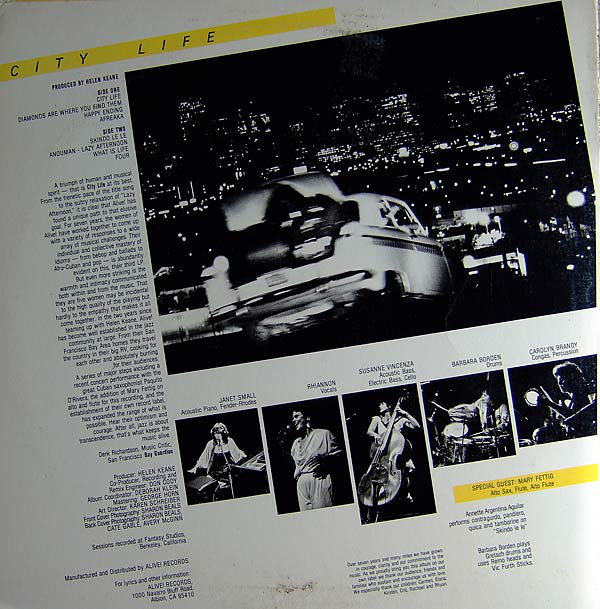 Alive! - City Life (LP, Album) (Near Mint (NM or M-)) - Image 2