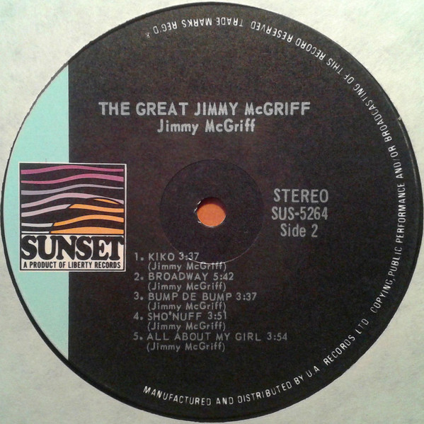 Jimmy McGriff - The Great Jimmy McGriff (LP, Comp) (Very Good Plus (VG+)) - Image 4