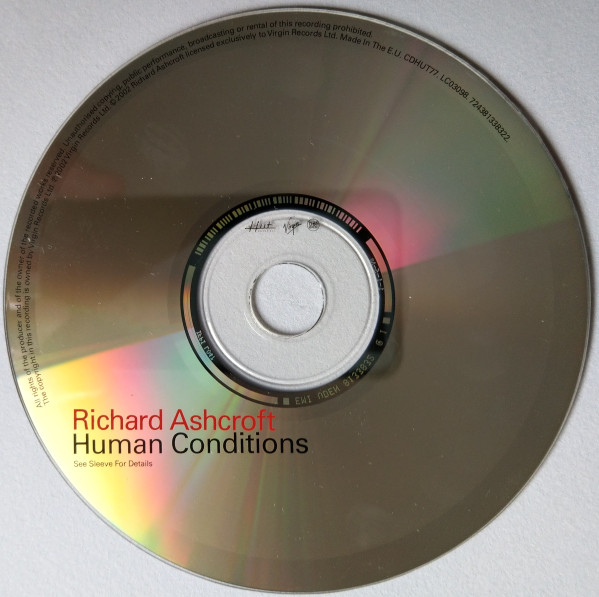 Richard Ashcroft - Human Conditions (CD, Album) (Mint (M)) - Image 3