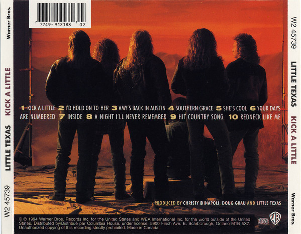 Little Texas - Kick A Little (CD, Album, Club) (Near Mint (NM or M-)) - Image 2