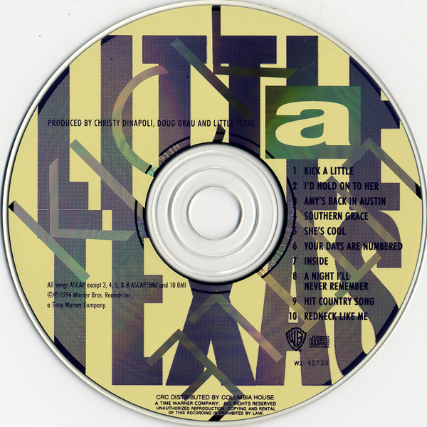 Little Texas - Kick A Little (CD, Album, Club) (Near Mint (NM or M-)) - Image 3