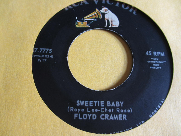 Floyd Cramer - Last Date (7", Single) (Near Mint (NM or M-)) - Image 2