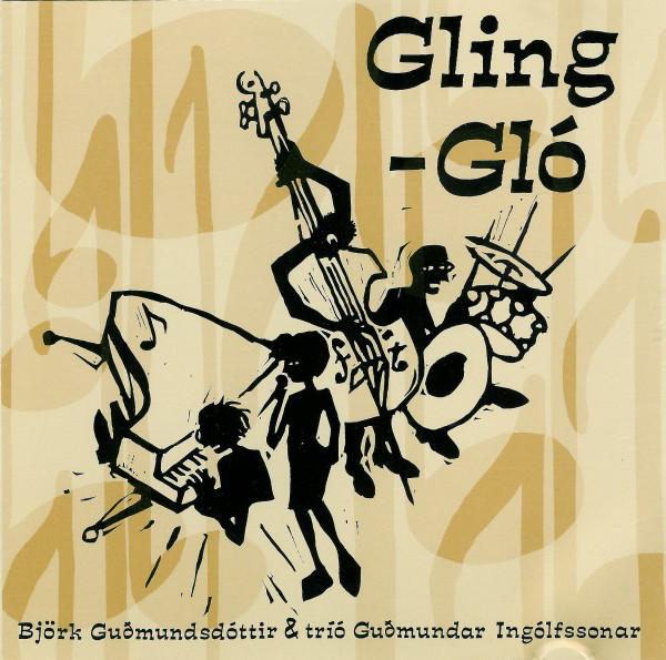 Björk Guðmundsdóttir & Tríó Guðmundar Ingólfssonar - Gling-Gló (CD, Album) (Near Mint (NM or M-))