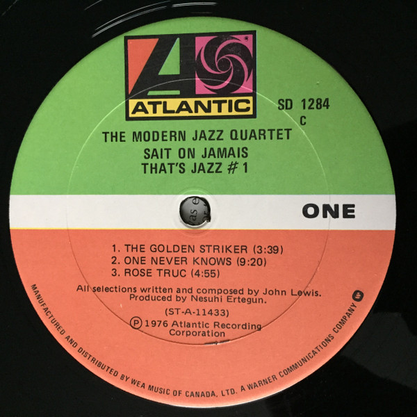The Modern Jazz Quartet - Sait On Jamais / That's Jazz (LP, Album) (Near Mint (NM or M-)) - Image 5