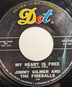 Alternative view of Jimmy Gilmer And The Fireballs - Sugar Shack (7", Styrene, Mon) (Very Good Plus (VG+))