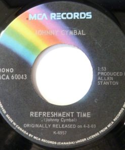 Alternative view of Johnny Cymbal - Mr. Bass Man / Refreshement Time (7", Mono, RE) (Near Mint (NM or M-))