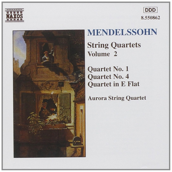 Mendelssohn* – Aurora String Quartet - String Quartets Volume 2 (CD, Album, RP) (Near Mint (NM or M-))