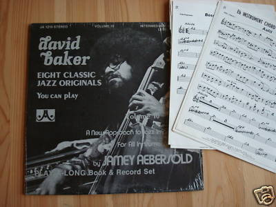 Jamey Aebersold - Eight Classic Jazz Originals By David Baker (LP) (Near Mint (NM or M-)) - Image 2