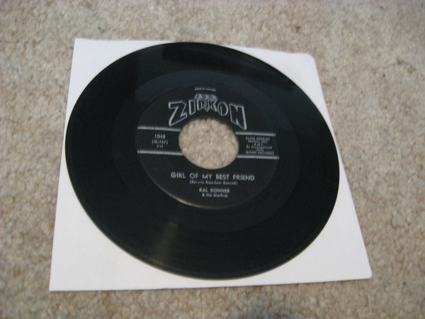 Ral Donner - Girl Of My Best Friend (7") (Very Good Plus (VG+))