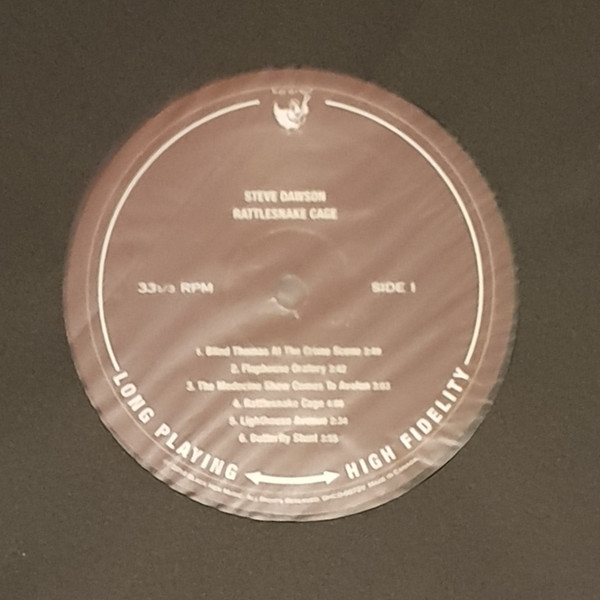 Steve Dawson (5) - Rattlesnake Cage (LP) (Very Good Plus (VG+)) - Image 3