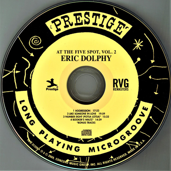 Eric Dolphy - At The Five Spot Volume 2 (CD, Album, RE, RM) (Mint (M)) - Image 4