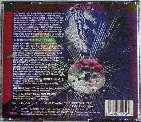 Sun Ra - The Singles (2xCD, Comp) (Near Mint (NM or M-)) - Image 3