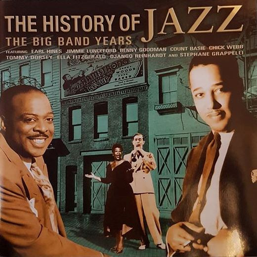 Various - The History Of Jazz - The Big Band Years (CD, Comp) (Near Mint (NM or M-))