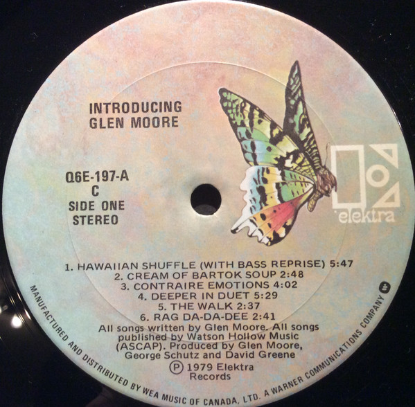 Glen Moore - Introducing (LP, Album) (Very Good Plus (VG+)) - Image 3