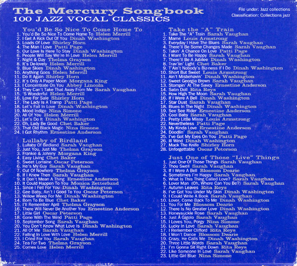 Various - The Mercury Songbook (4xCD, Comp, Club + Box) (Near Mint (NM or M-)) - Image 2