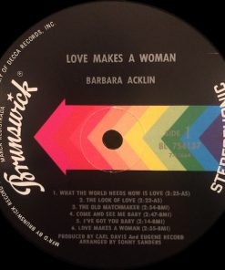 Barbara Acklin - Love Makes A Woman (LP, Album) (Very Good Plus (VG+)) - Image 3