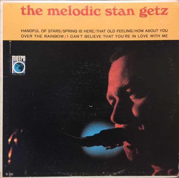 Stan Getz - The Melodic Stan Getz (LP, Comp) (Very Good (VG))