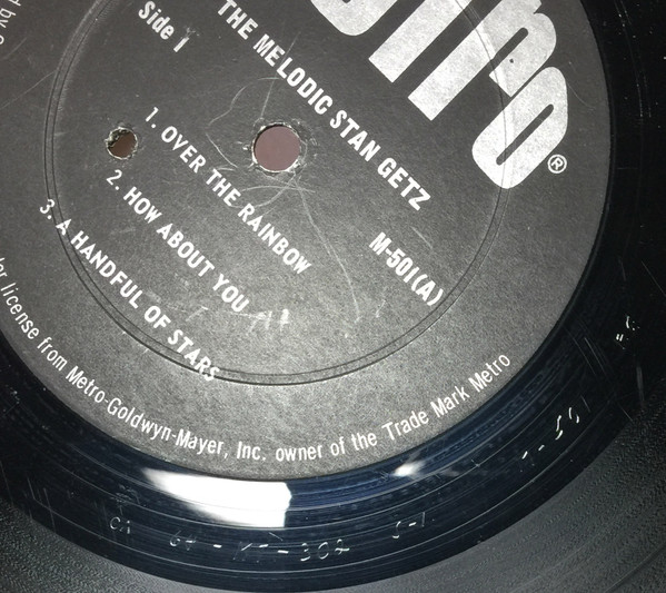 Stan Getz - The Melodic Stan Getz (LP, Comp) (Very Good (VG)) - Image 5