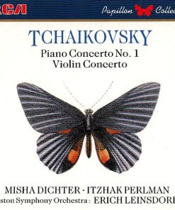 Tchaikovsky* - Misha Dichter, Itzhak Perlman, Boston Symphony Orchestra, Erich Leinsdorf - Piano Concerto No. 1 / Violin Concerto (CD, Comp) (Near Mint (NM or M-))