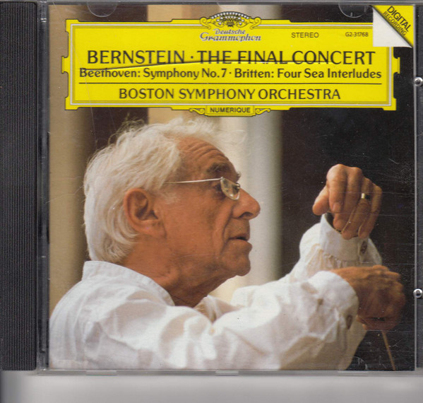 Leonard Bernstein - The Final Concert (CD, Album, Club, Col) (Near Mint (NM or M-))