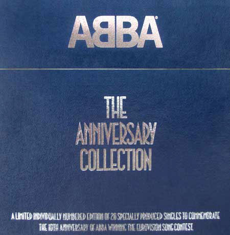 ABBA - The Anniversary Collection (26x7", Comp, Ltd, Num, RE, Blu) (Very Good Plus (VG+))