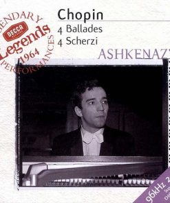 Chopin* - Ashkenazy* - 4 Ballades 4 Scherzi (CD, Comp, RM) (Near Mint (NM or M-))