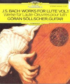 J.S. Bach*, Göran Söllscher - Works For Lute Vol.1 (Werke Für Laute · Oeuvres Pour Luth) (CD, Album, RE, PMD) (Near Mint (NM or M-))