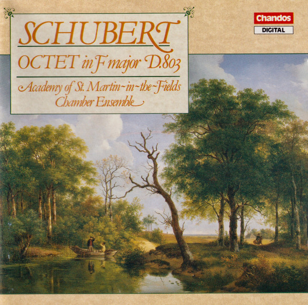 Schubert* - Academy Of St. Martin-in-the-Fields Chamber Ensemble - Octet In F Major D.803 (Op. 166) (CD, Album) (Near Mint (NM or M-))