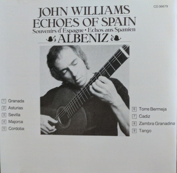 John Williams (7) - Echoes Of Spain - Albeniz (CD, Album, RE, DAD) (Near Mint (NM or M-)) - Image 2