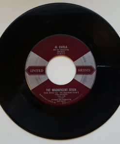 Al Caiola And His Orchestra - The Magnificent Seven / The Lonely Rebel (7", Single) (Very Good Plus (VG+))