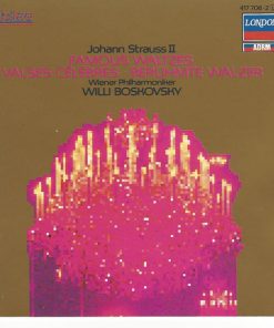 Johann Strauss* - Willi Boskovsky, Wiener Philharmoniker - Famous Waltzes (CD, Comp, RM) (Near Mint (NM or M-))