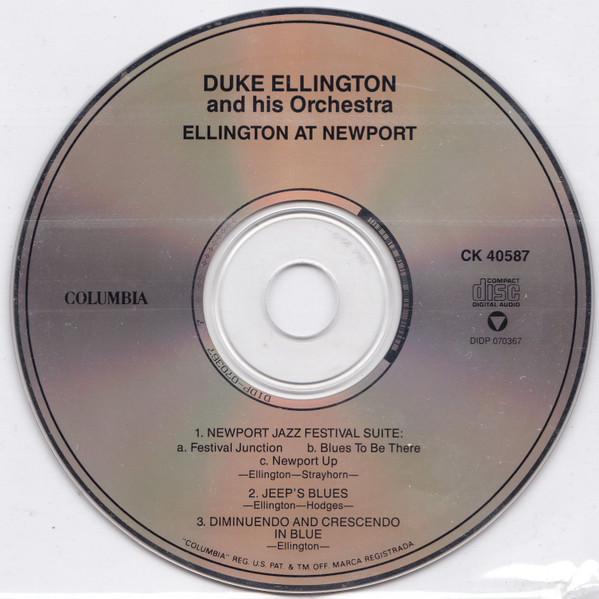 Duke Ellington And His Orchestra - Ellington At Newport (CD, Album, RE, RM) (Near Mint (NM or M-)) - Image 4