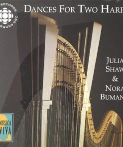 Julia Shaw & Nora Bumanis - Dances For Two Harps (CD, Album) (Near Mint (NM or M-))