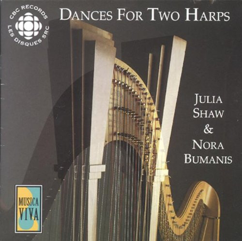 Julia Shaw & Nora Bumanis - Dances For Two Harps (CD, Album) (Near Mint (NM or M-))