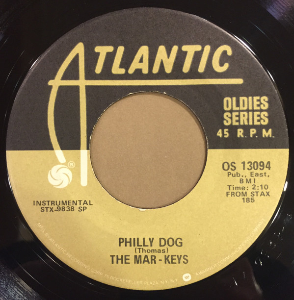 Mar-Keys* - Last Night / Philly Dog (7", Single) (Very Good Plus (VG+)) - Image 2