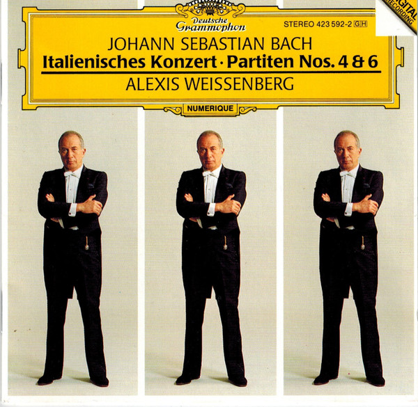 Johann Sebastian Bach, Alexis Weissenberg - Italienisches Konzert - Partiten Nos. 4 & 6 (CD, Album) (Near Mint (NM or M-))