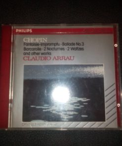 Chopin*, Arrau* - Fantaisie-Impromptu / Ballade N°3 / Barcarolle.2 /Nocturnes / 2 Waltzes And Other Works (CD, Comp) (Near Mint (NM or M-))