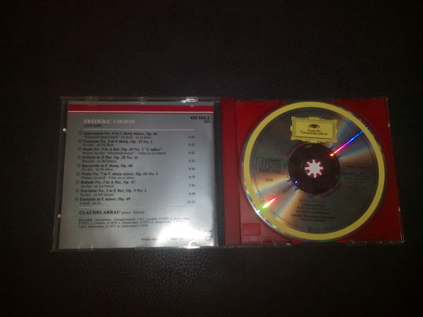 Chopin*, Arrau* - Fantaisie-Impromptu / Ballade N°3 / Barcarolle.2 /Nocturnes / 2 Waltzes And Other Works (CD, Comp) (Near Mint (NM or M-)) - Image 2